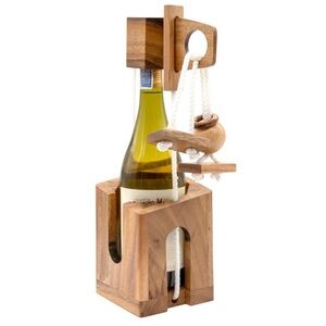 Riddle Rope Wine Bottle Puzzle